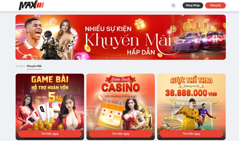 Đăng ký MAX88